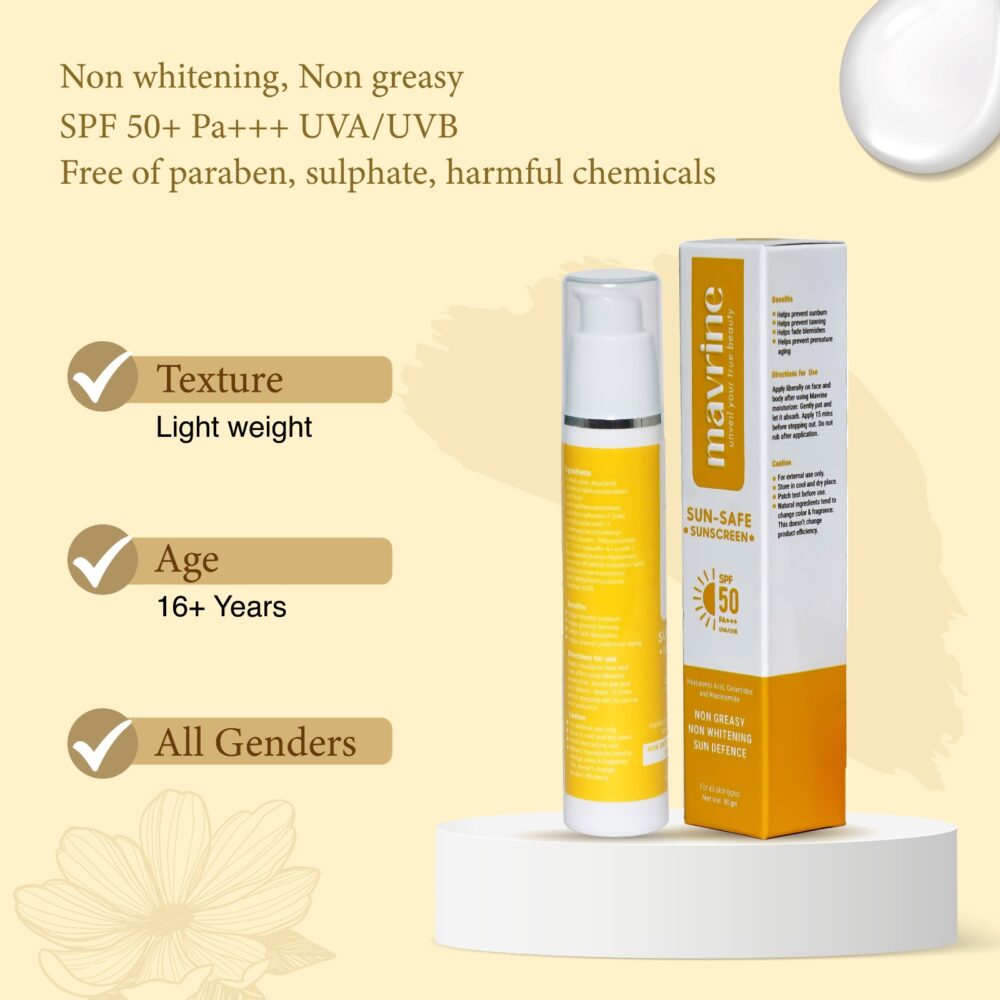Sun Safe Sunscreen (SPF 50 PA+++) - Image 6