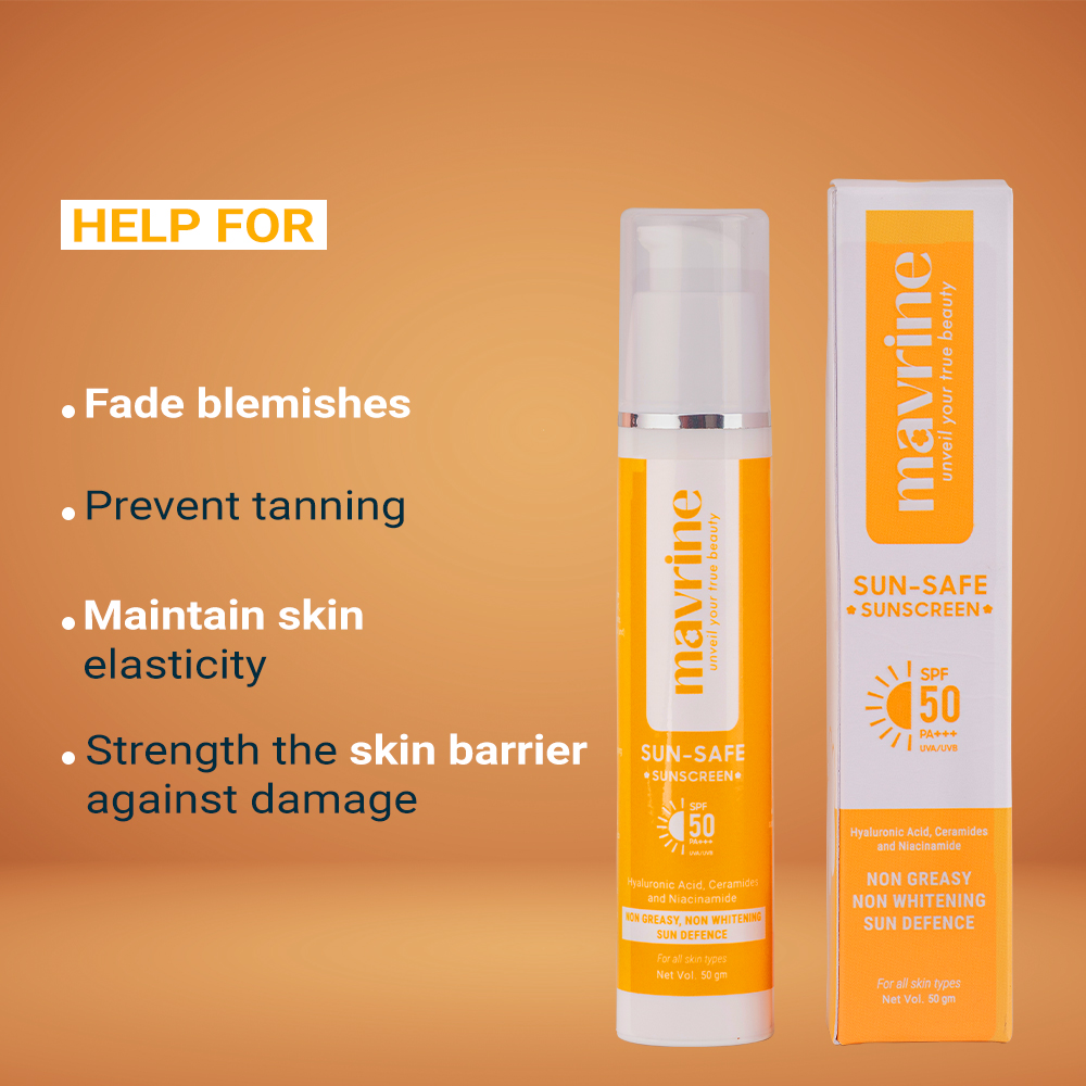 Sun Safe Sunscreen (SPF 50 PA+++)